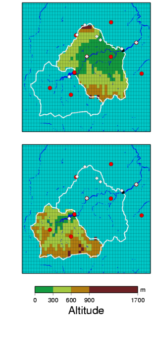 Elevation map