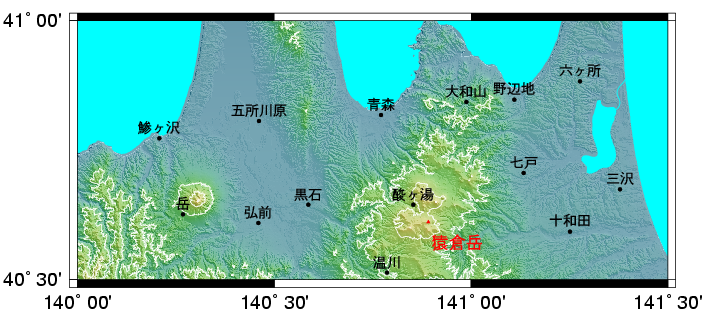 Map of Mt.Sarukura